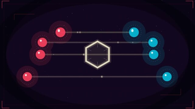 Multi Agent Negotiation Consensus Exchange Animation Loop