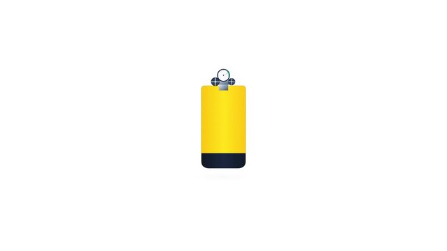 Firefighter Composite Breathing Air Cylinder with Safety Pressure Gauge and Stainless Steel Valves