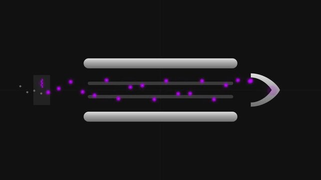 Quadrupole Mass Spectrometer Residual Gas Analyzer Motion Graphic