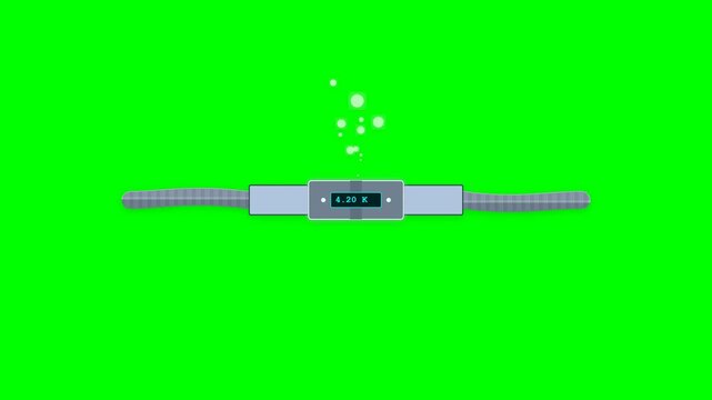 Cryogenic Liquid Helium Transfer Dewar Line with Bayonet Coupling and Vapor Venting
