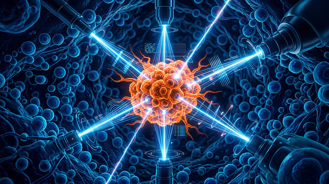Advanced microscopic visualization of a virus with neural network digital enhancements for scientific research and educational
