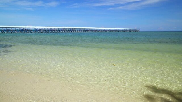 Crystal Clear Shallow Tropical Beach