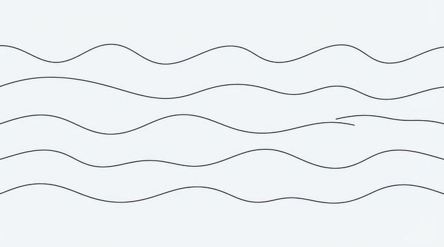 Repeating horizontal dashed wave pattern lines on a light background with seamless