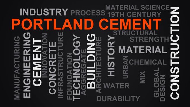 Portland Cement Word Cloud