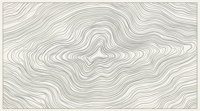Abstract wave pattern of flowing lines creating a seamless organic texture with seamless