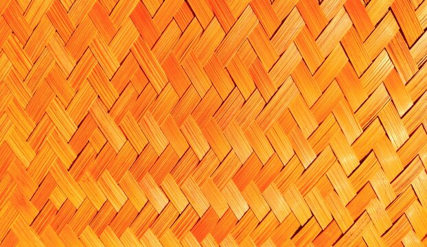 Woven bamboo texture background, traditional Indonesian rattan handicraft