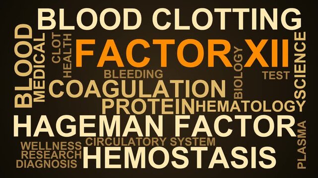 Factor Xii Word Cloud