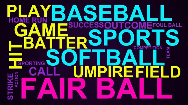 Fair Ball Word Cloud