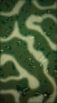 Topographic map contour lines flowing seamless loop background