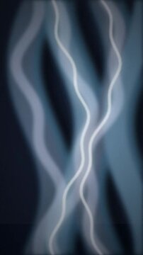 Luminous wavy lines undulating seamlessly wave loop background