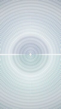 Concentric ring optical pattern pulse seamless loop motion background
