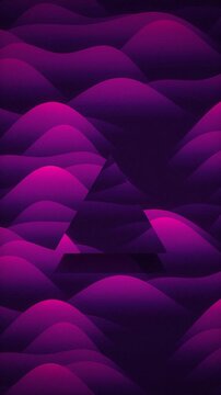 Purple magenta waves geometric shape seamless loop background