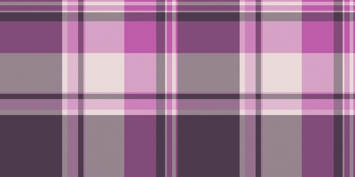 A traditional tartan plaid pattern with a balanced check structure and pastel and white tones. The seamless textile background recreates a woven fabric look with a natural decorative character.