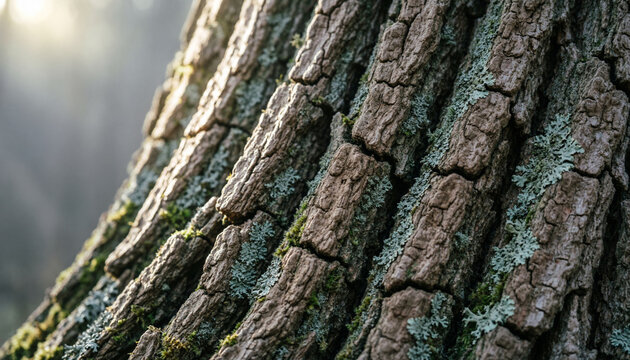 tree trunk with moss