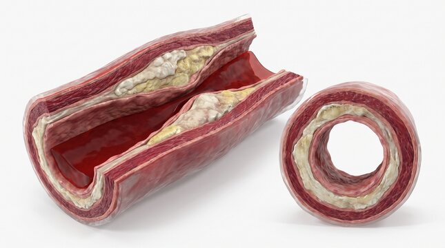 Coronary Artery Calcification with Advanced Atherosclerotic Plaque