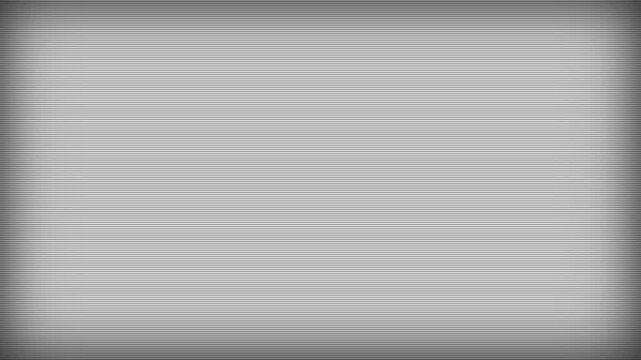 Abstract horizontal scanlines pattern vintage television monitor background