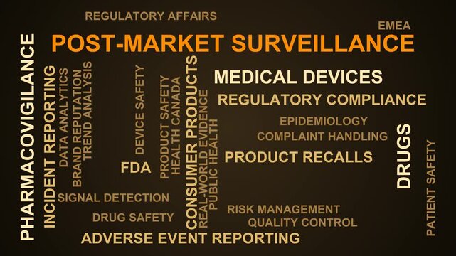 Post-market Surveillance Word Cloud