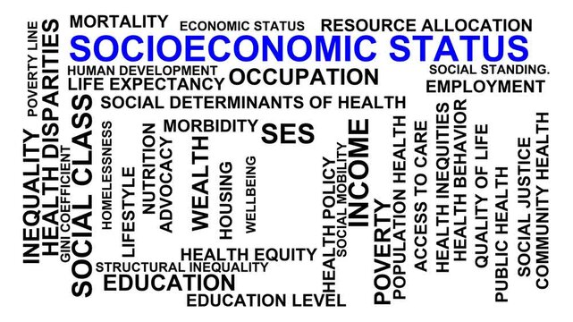 Socioeconomic Status Word Cloud