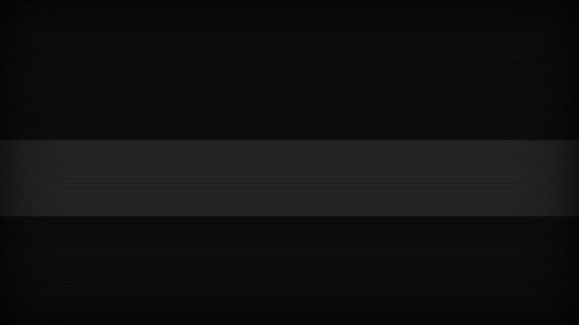 Retro television static and glitch scanlines on dark screen