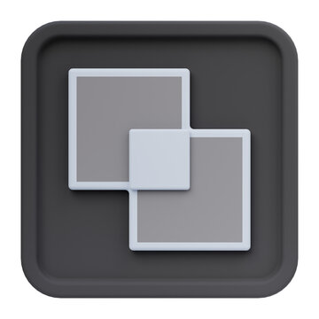 Intersect Pathfinder Tool Icon 3D