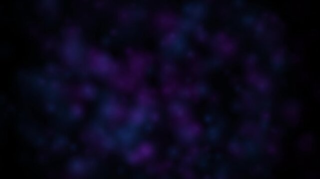 Abstract sapphire and amethyst mist flowing in a seamless motion