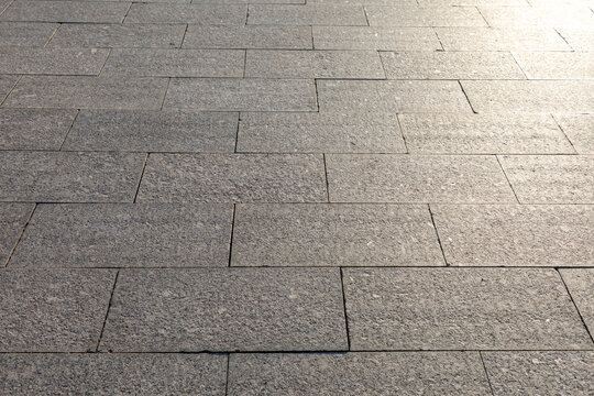 Brick pavement texture background