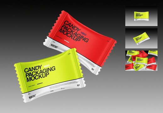 Candy Packaging Mockup