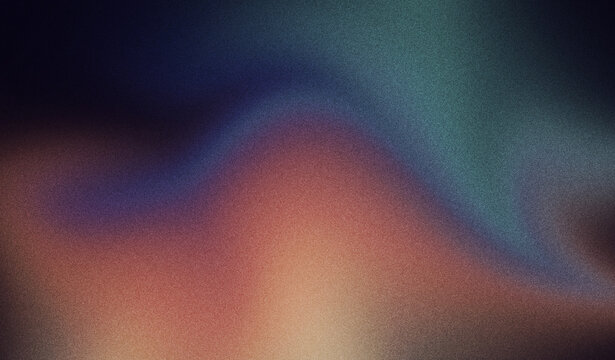 Abstract gradient background with soft blue, purple, orange, and beige color blending, creating calm atmospheric texture for design use