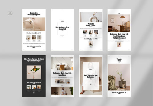 Exclusive Mood Board Layout