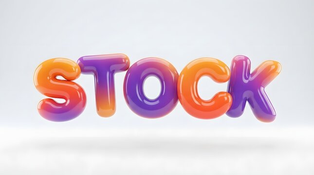 Puffy 3D Letters