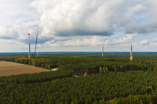 Neue Winr&auml;der werden gebaut