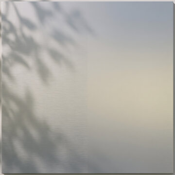 Brushed anodized aluminium sheet with fine linear grain and soft shadows, sleek textured backdrop for design