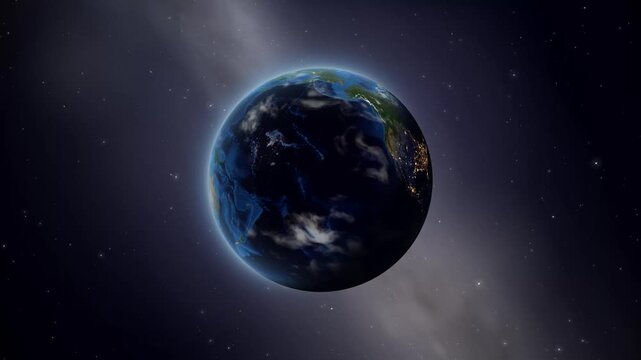 Earth Zoom In to Mala Fatra National Park Slovakia Animation