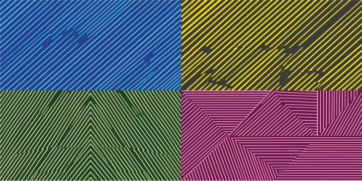 Geometric background with colorful diagonal striped pattern sections multi colored geometric diagonal abstract colorful background composition quadrant creative wallpaper decoration