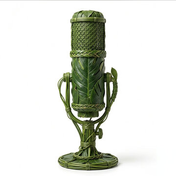 Mic Made With Leaf 