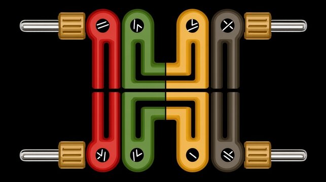 Visualizing quantum superposition in physics an informative graphic representation in a scientific environment