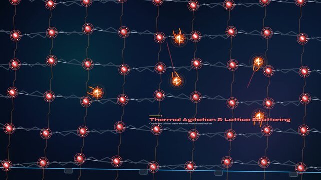 Animation illustrating the formation of Cooper pairs in a superconductor, showing electrons coupling via crystal lattice vibrations, phonon wakes, and macroscopic quantum condensation for zero resist