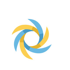 Obraz premium Abstract Swirl Logo