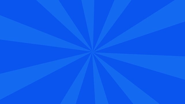 Sunburst pattern featuring vibrant blue rays radiating outward from the center point.