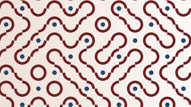 Bucle sin costuras: fondo de patr&oacute;n de nudo celta burdeos y azul