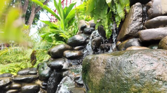 Taman Bendera Pusaka is a green open space used for recreational activities such as play for both children and adults, as well as jogging and features a wastewater management system for the river.