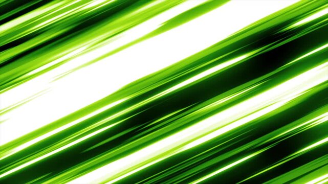 Energetic Green Speed Lines Effect
