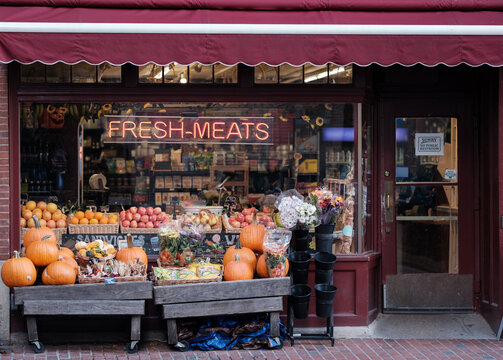 Autumn Grocery Store