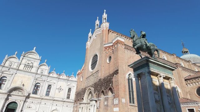 Venice historic Basilica dei Santi Giovanni e Paolo