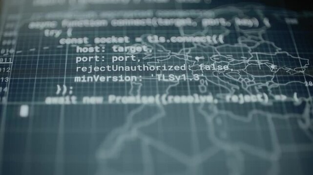 TLS socket configuration appears over global network routes