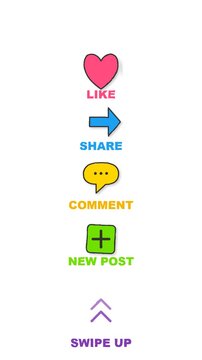 Animated social media icons pack with neomorphic design hand drawn style for high engagement marketing