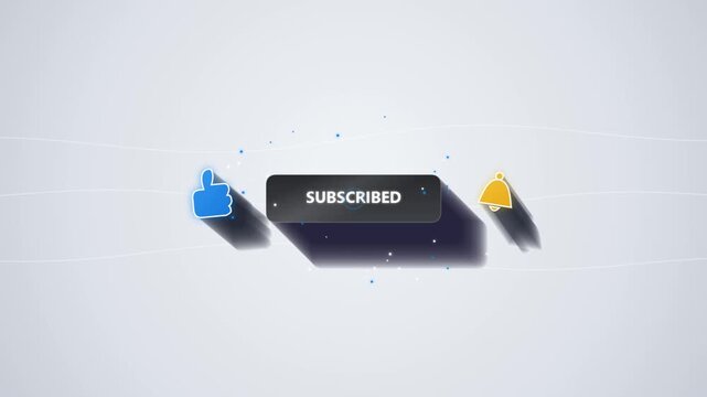 Subscribed button and notification bell light theme loop