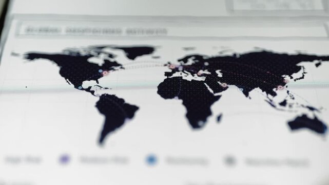 Bright risk map reveals origins and destinations
