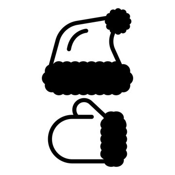 Santa claus clothes icon
