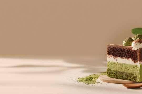 matcha green tea cake